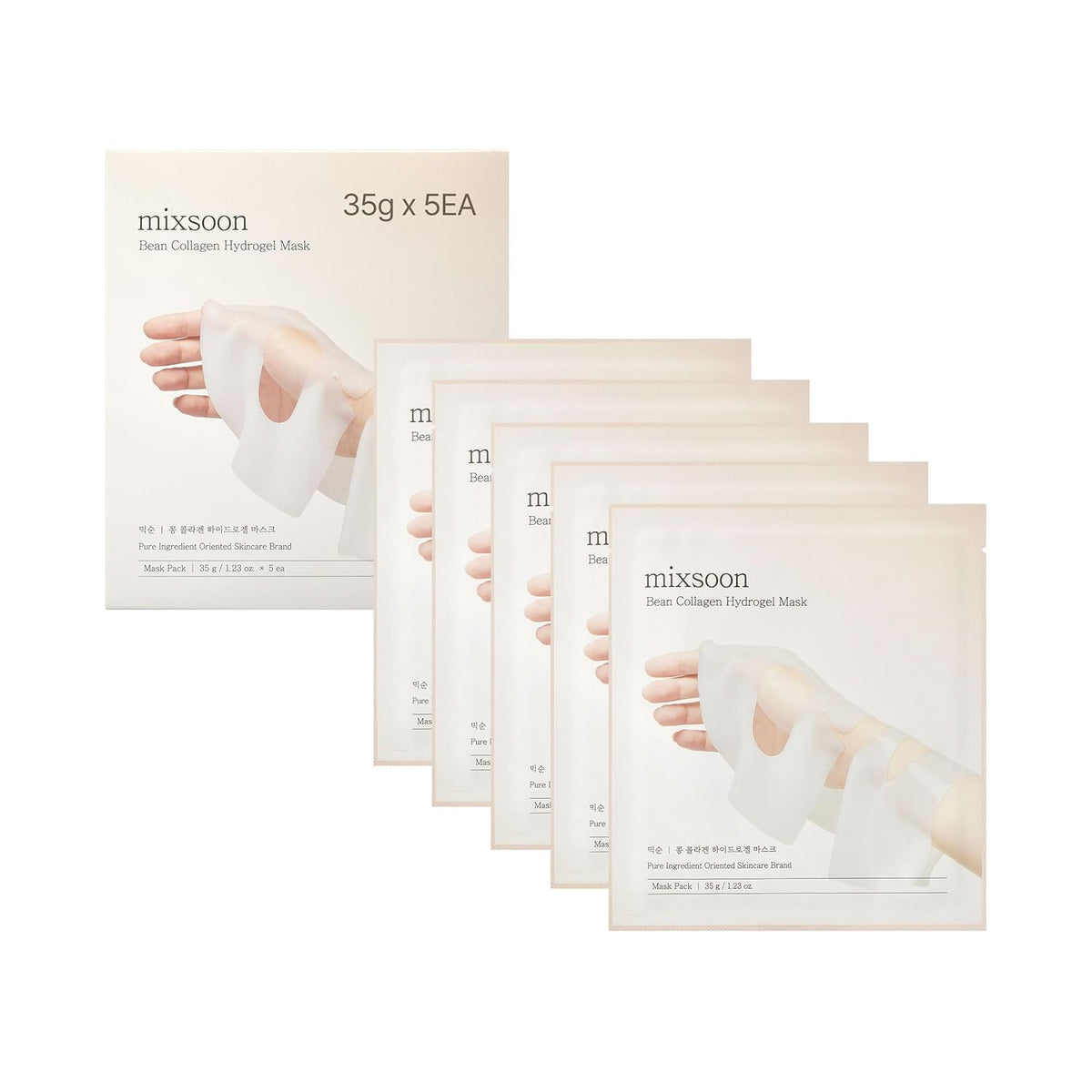 Mixsoon Bean Collagen Hydrogel Mask Pack