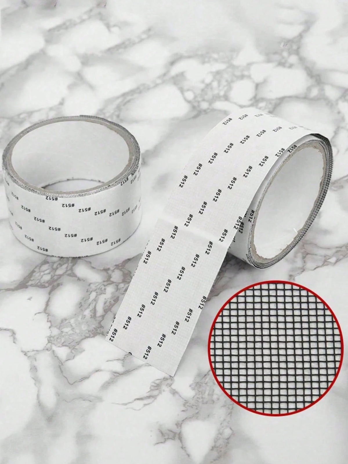 1/2Rolls Waterproof Self-Adhesive Window Screen Repair Tape,Anti-Insect Mesh Patch For Dorm Doors/Curtains, Strong Adhesive Repair Tape For Torn Screens Black