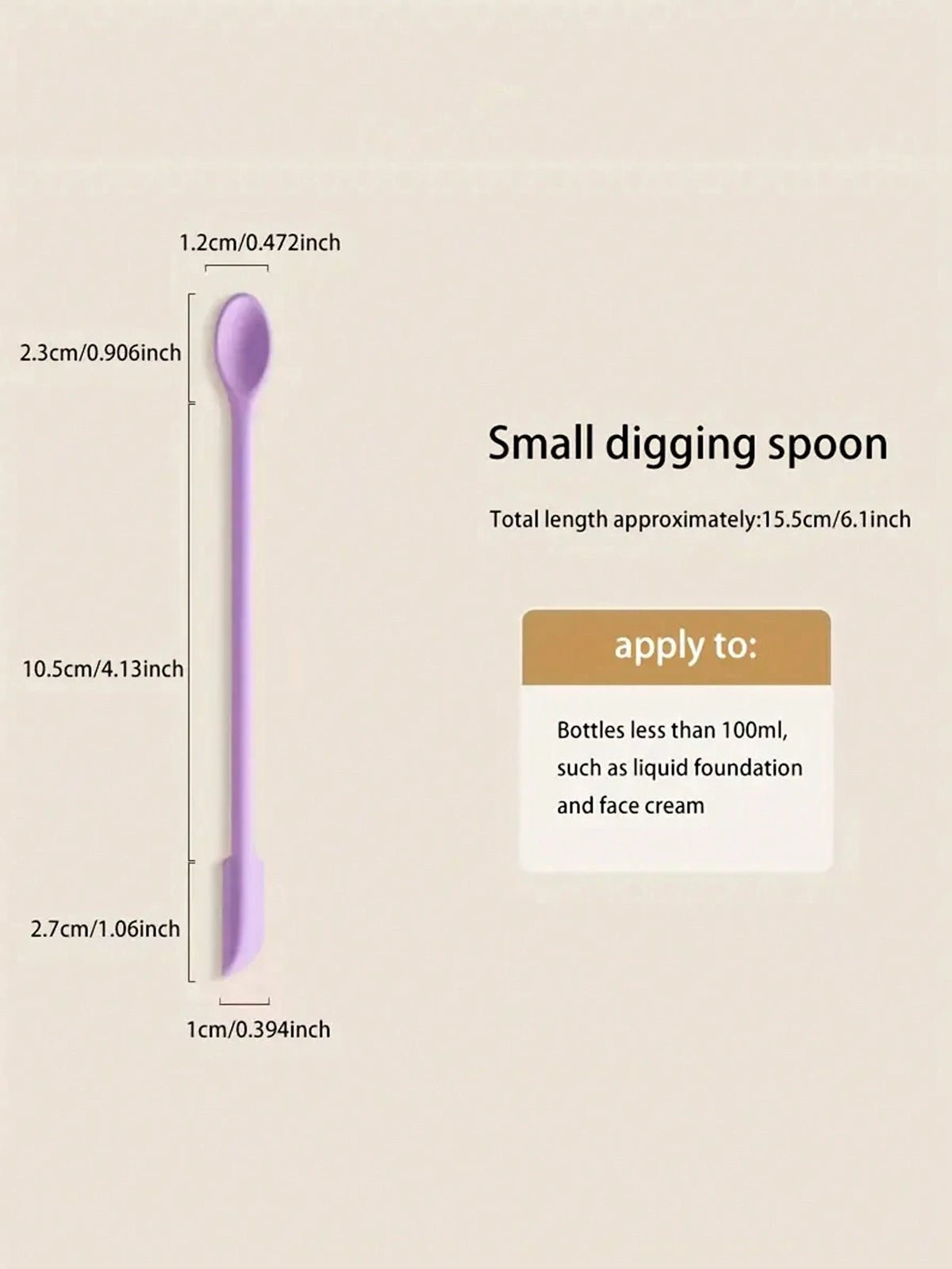 1/3pcs Mini Silicone Scraper, Makeup Spatula, Small Reusable Beauty Scraper, Mini Scraper, Thin Jar Scraper, Food Scraper, Scrape The Last Drop Of Beauty Products, Cosmetics, Inexpensive, Room Decor