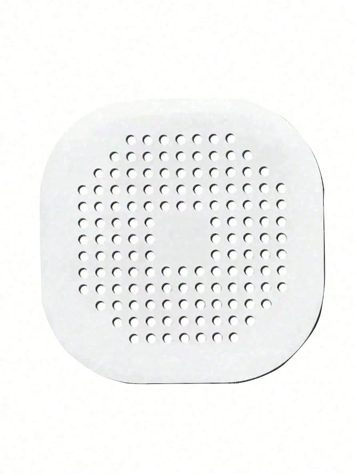 1/3pcs Silicone Hair Catcher With Suction Cup, Square Drain Cover, Suitable For Shower, Sink, Floor Drain, Hair Filtration, Applicable For Bathroom, Bathtub, Kitchen, Bathroom Decor, Back To School Se