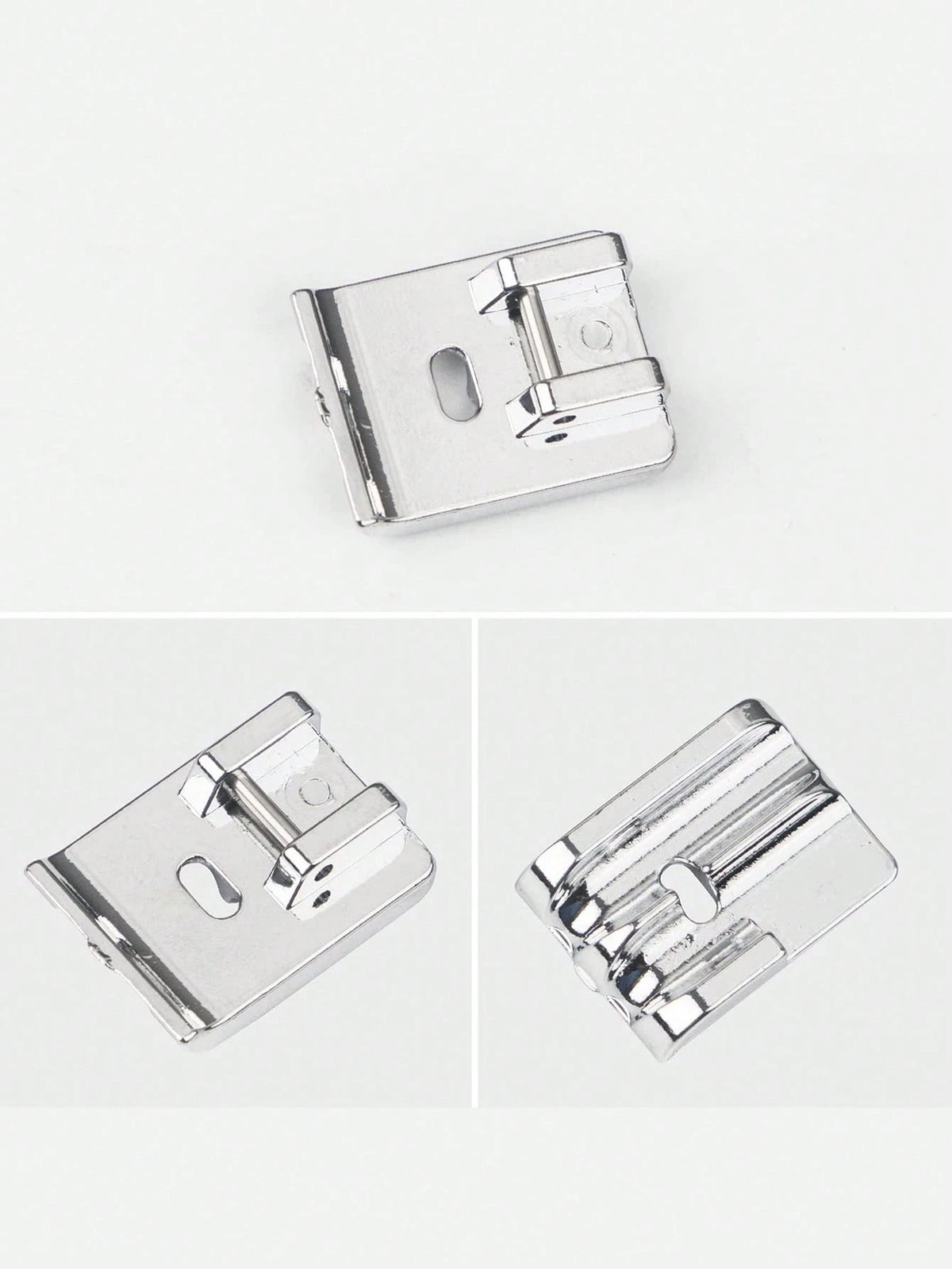 1 Pc, Home Multifunctional Sewing Machine With Leather Sliding Material Presser Foot Plastic Steel Non-Stick Presser Foot, Household Sewing Machine Sewing Accessories, Sewing Machine Accessories, DIY