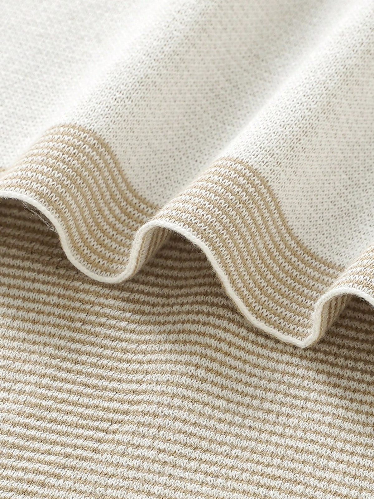 1pc 26 Letter Knitted Baby Blanket, Minimalist Casual Infant Throw Blanket, Suitable For All Seasons