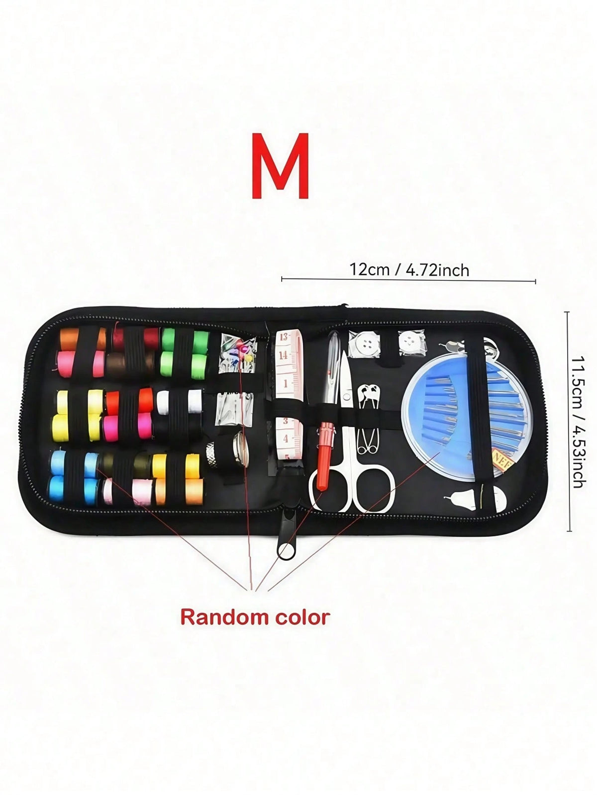 1pc Portable Sewing Kit Household Sewing Tools 10pcs/Set Thread Box Patching Needle Threader Hand Stitching Supplies Valentine DAY, Valentines Wedding, Birthday,,Sewing,Craft Supplies, Craft,Sewing