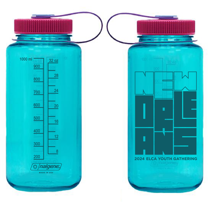 2024 ELCA Youth Gathering Geometric Design Wide Mouth 32oz Nalgene