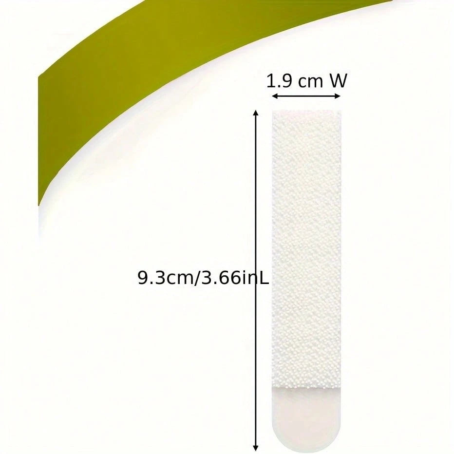 24-Pack Large Picture Hanging Strips- No-Tool Damage-Free Wall Hooks, Strong Adhesive White Tape For Home & Office Decor, Easy Installation On Smooth Surfaces, Toolfree Hanging| Refined Design| Nor