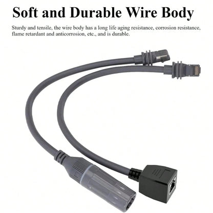 2x Ethernet Cable Adapter (Dish+Router) For Starlink Gen3 Satellite SPX To RJ45