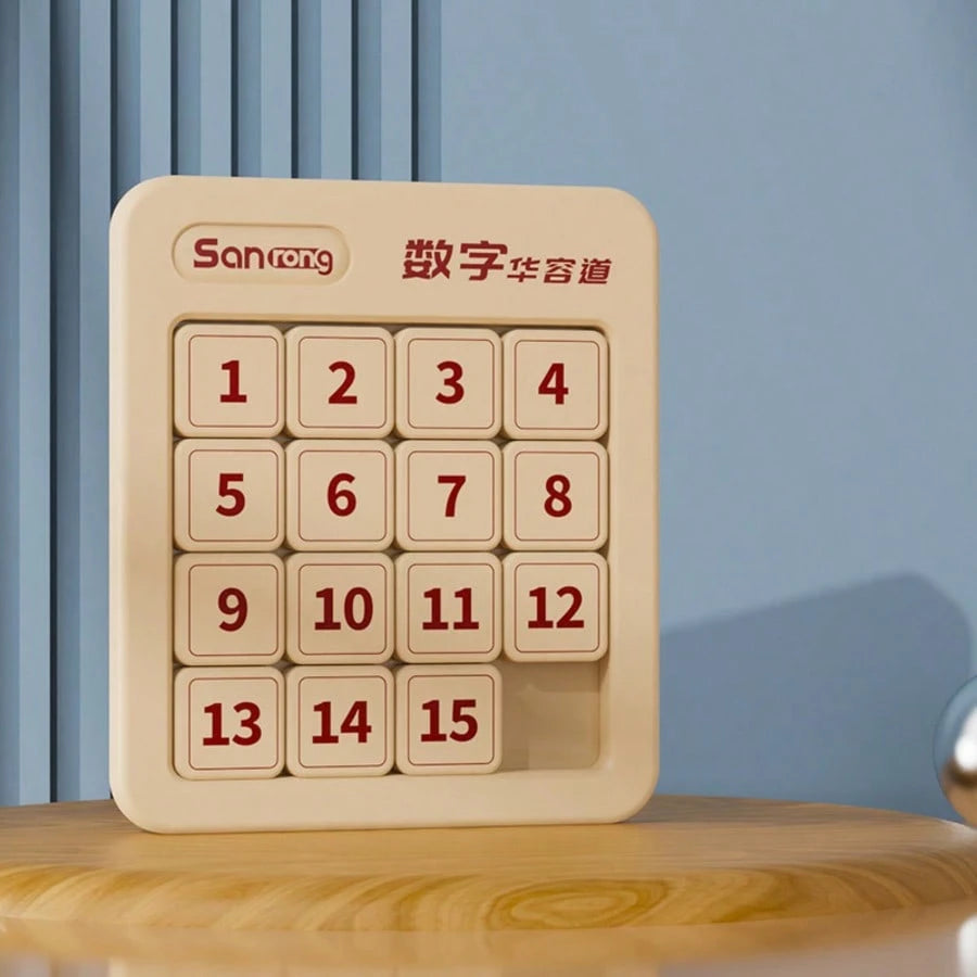 3*3 Number Sliding Puzzle Game, An Educational Game Suitable For Adults, Smooth Sliding Math Board Game, Suitable For Travel And Family Time