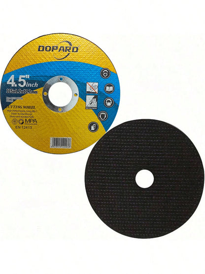 5pcs 4.5 Inch Metal Cutting Discs- Double Layer Mesh Resin Abrasive Wheel, 1.2mm Thick, Stainless Steel Cutting Blade, Improve Cutting Efficiency