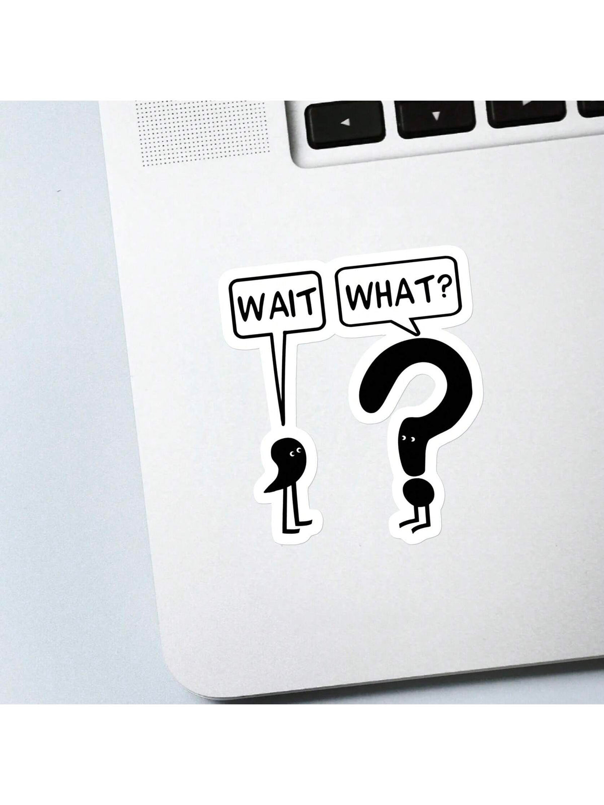 5pcs Wait, What? Vinyl Sticker| Funny Sarcastic Die Cut Sticker For Laptops, Cars & Water Bottles| EmotionalSupport & Mental Health Awareness Decal| Great Gifts For Teachers & Book Lovers