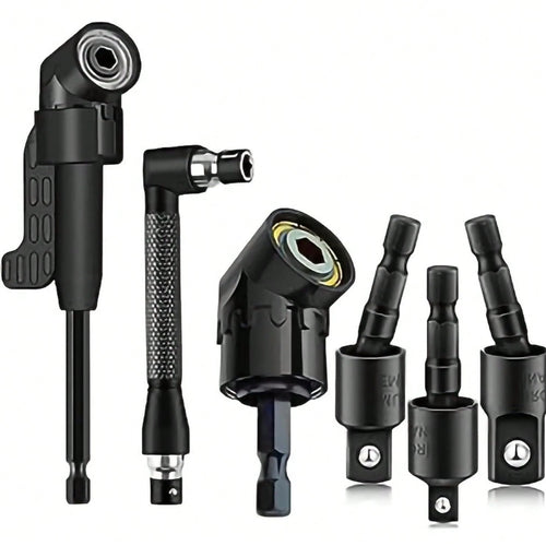 6pcs Flexible Shaft Drill Bit Extension- Seamless Electric Drill Connecting Rod, Multifunctional Hex Screwdriver Adapter, Durable Flexible Shaft Drive Rod, Electric Tool Accessory To Extend Work Reac