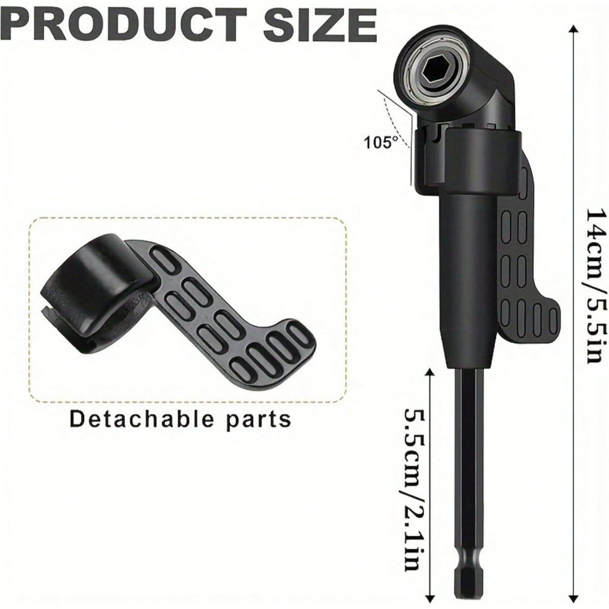 6pcs Flexible Shaft Drill Bit Extension- Seamless Electric Drill Connecting Rod, Multifunctional Hex Screwdriver Adapter, Durable Flexible Shaft Drive Rod, Electric Tool Accessory To Extend Work Reac