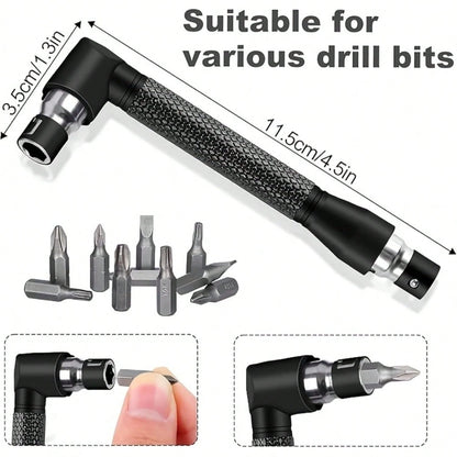 6pcs Flexible Shaft Drill Bit Extension- Seamless Electric Drill Connecting Rod, Multifunctional Hex Screwdriver Adapter, Durable Flexible Shaft Drive Rod, Electric Tool Accessory To Extend Work Reac