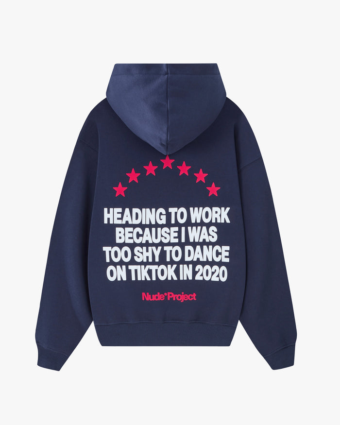 9-5 Hoodie Navy