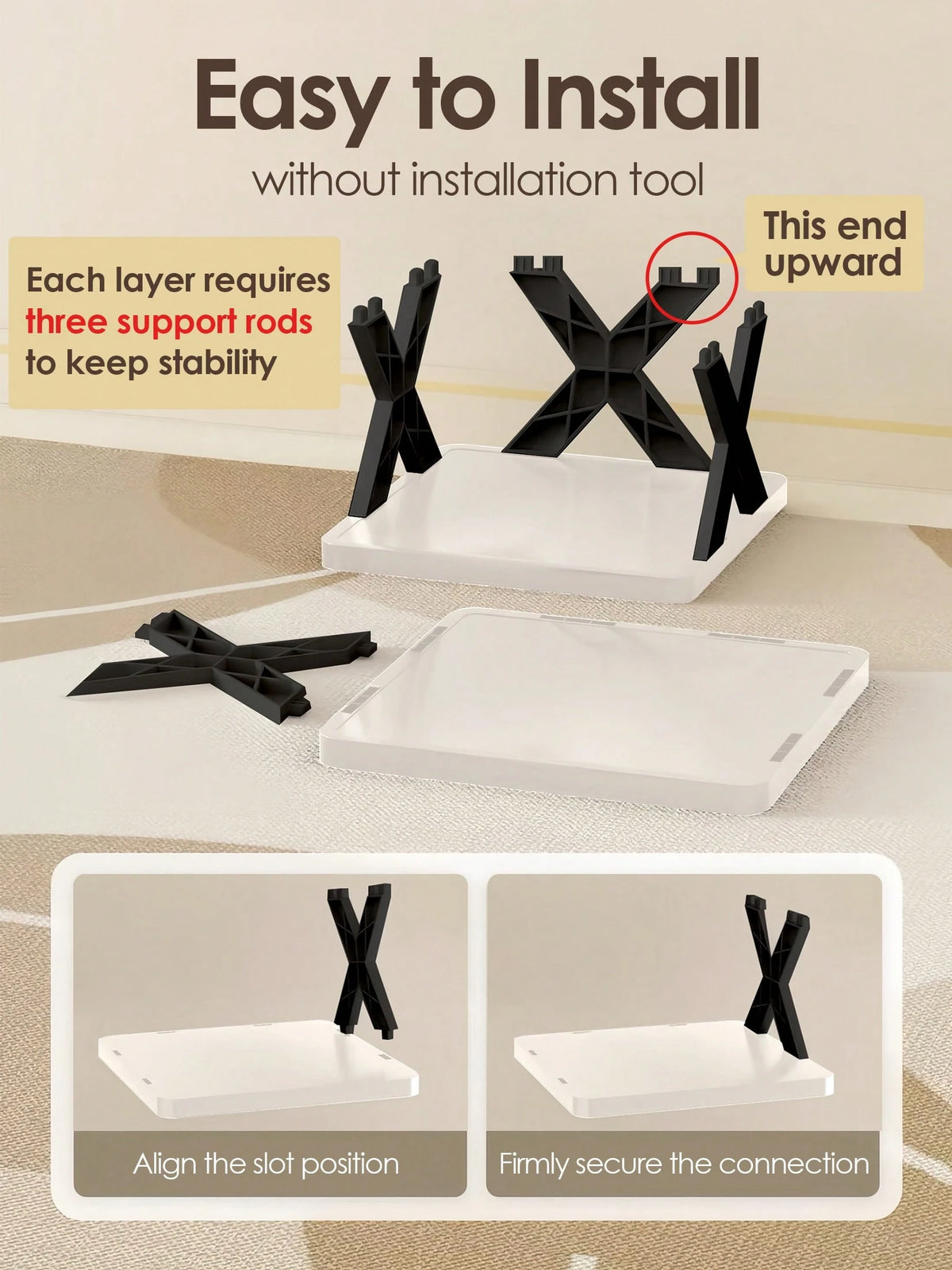 9-Layer Narrow Entrance Shoe Rack Plastic Vertical Shoe Storage Box, Space Saving, Independent Shoe Storage Rack, Easy To Install, Corridor Storage Rack For Shoes, Clothes, Hats, Bags, Books, Home Ac