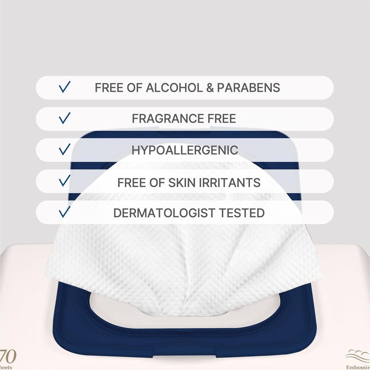 Bebesup Signature Blue Baby Wipes