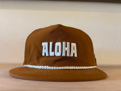 Greenroom x Koji Toyoda Modern Surf Aloha Brown Hat