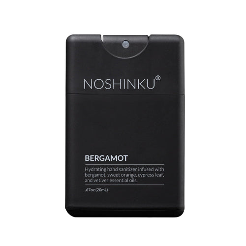 Noshinku Refillable Bergamot Ultra-Moisturizing Pocket Hand Sanitizer