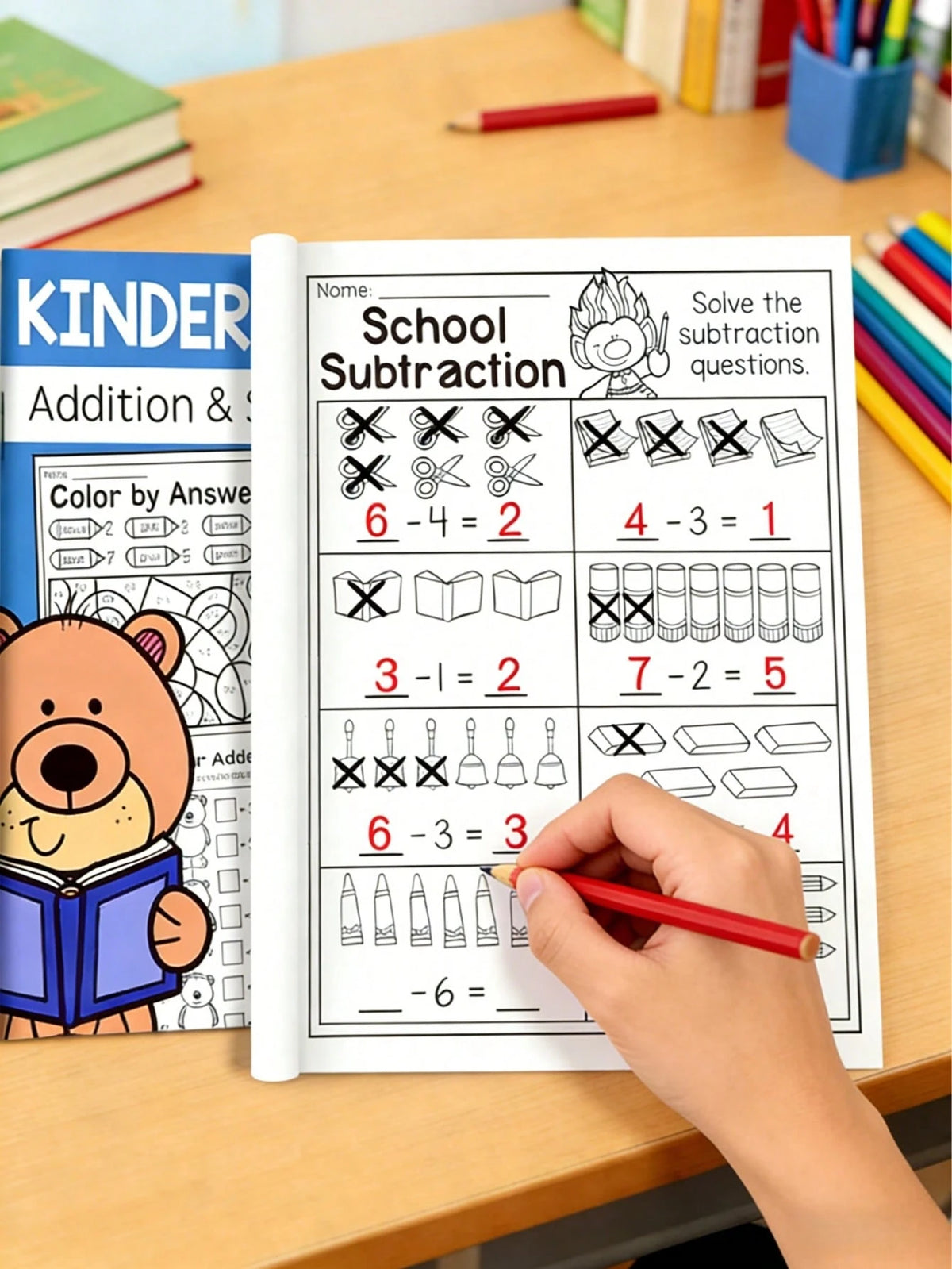 Addition And Subtraction Within 10 And 20, Number Lines, Word Puzzles, Decomposition And Combination, Mental Arithmetic Cards, Vertical And Horizontal Layouts, Daily Arithmetic Training, Students, Sch