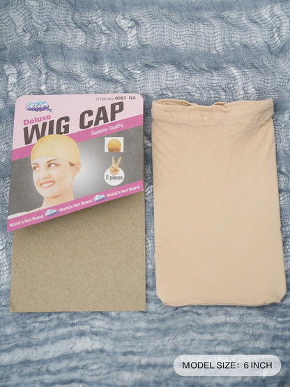 alicegarden 1pc 6 Inch Skin Tone Wig Cap Hair Net Accessory