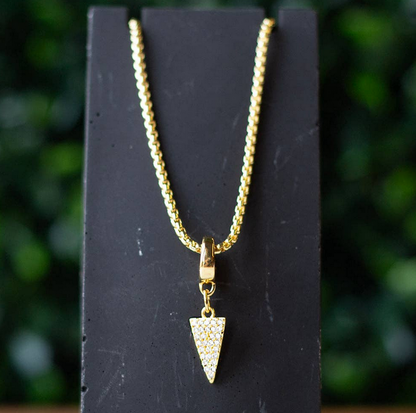 Arrow Charm, Cz Charm Bar