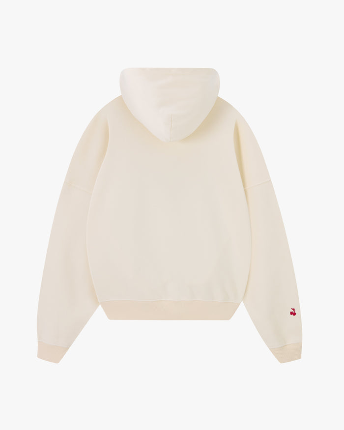 Ayrton Zip-Up Hoodie Marshmallow