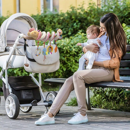 Baby Stroller And Car Seat Toys, Donkey And Elephant Plush Decor, Suitable For Newborn Boys And Girls, Baby Holiday Essentials, 0-12 Months Plush Sensory Activity Toys, Baby Baptism Birthday Gifts, Ch