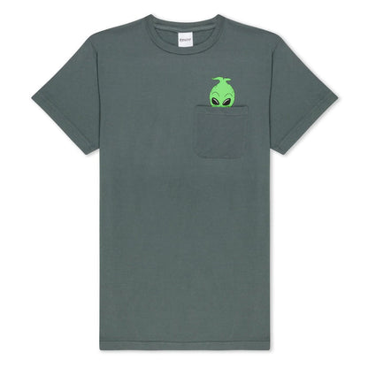 Bah Humbug Pocket Tee (Charcoal) - Camiseta - Four Street