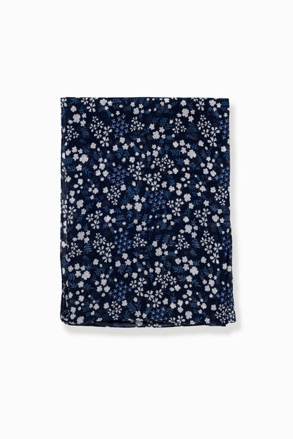 Blue Sakura Scarf – Lightweight Soft Wrap Blue Sakura Scarf – Lightweight Soft Wrap Scarves
