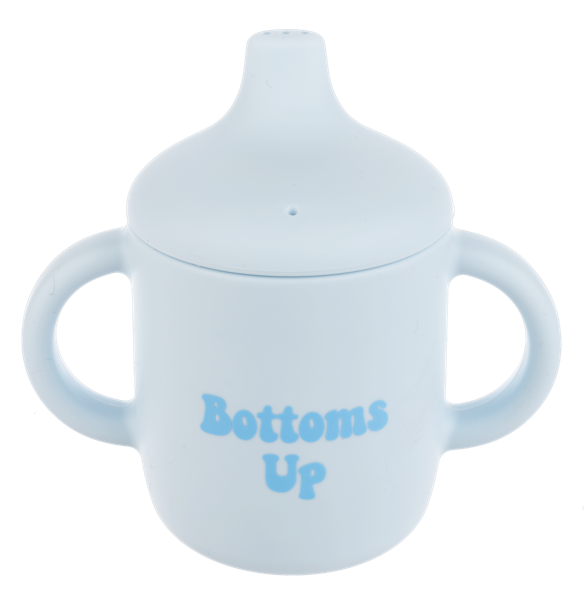 Bottoms Up Silicone Slippy Cup