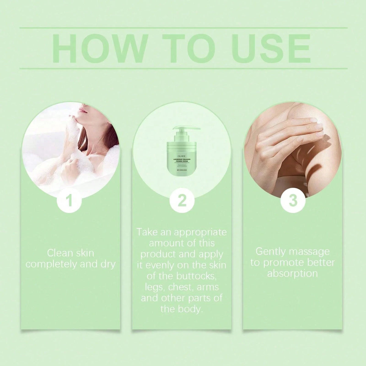 Collagen Moisturizer Daily Skin Care Nourishing, Hydrating, Firming And Hydrating Massaging Body Lotion