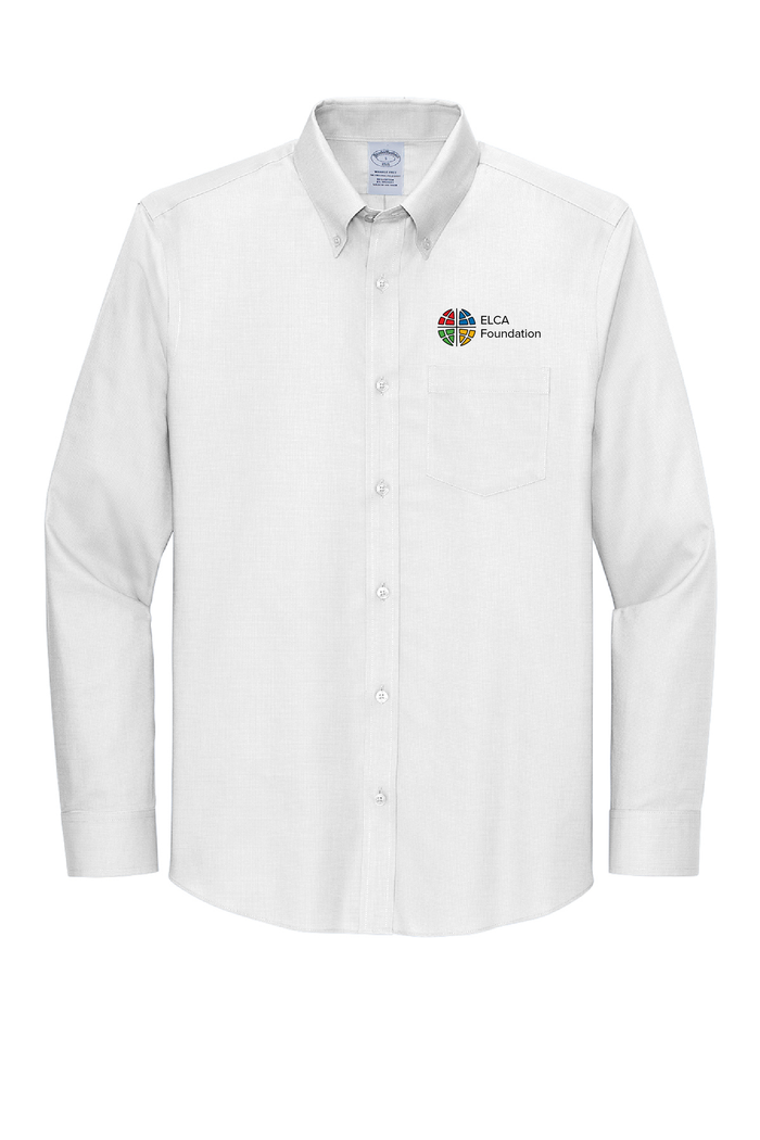 ELCA Foundation Mens white dress shirt