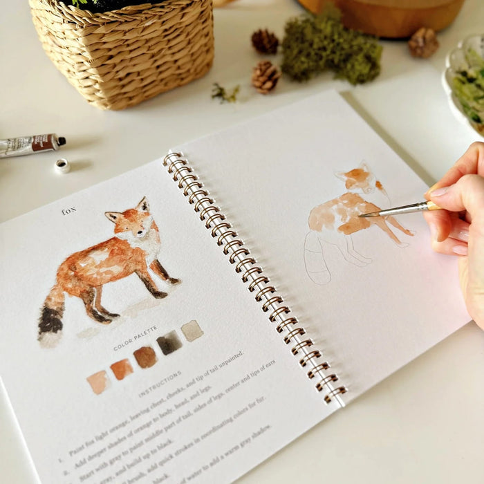 Emily Lex Studio Woodland Watercolor Workbook Emily Lex Studio Woodland Watercolor Workbook Books