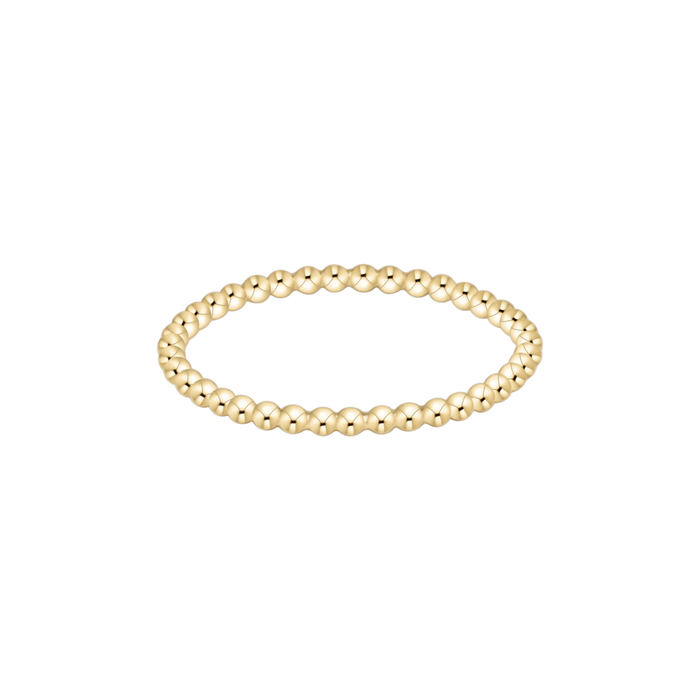 Enewton 14kt Gold Filled Classic Gold 1.5mm Bead Stacking Ring Enewton 14kt Gold Filled Classic Gold 1.5mm Bead Stacking Ring Rings