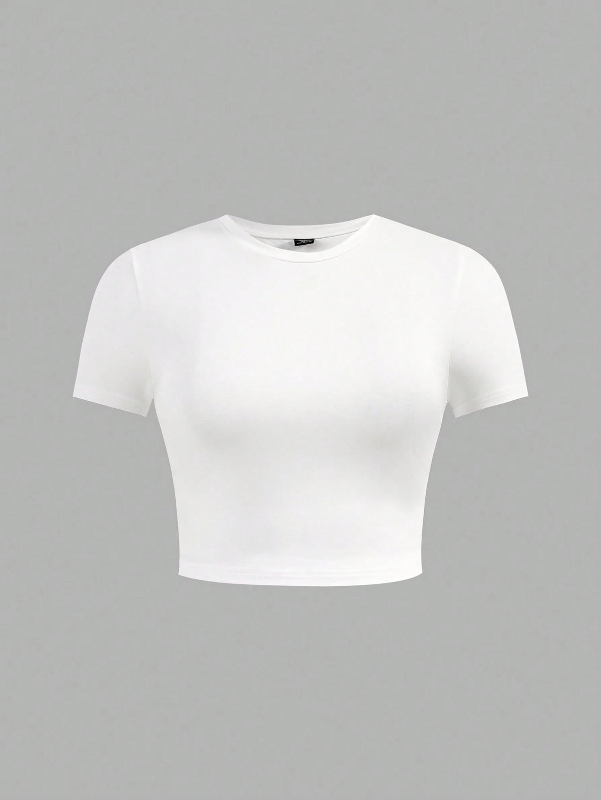 Essnce Plus Size 4pcs/Set Black & White Casual Women Tank Tops And Short Sleeve Tees, Slim Fit, Summer Suitable For Going Out