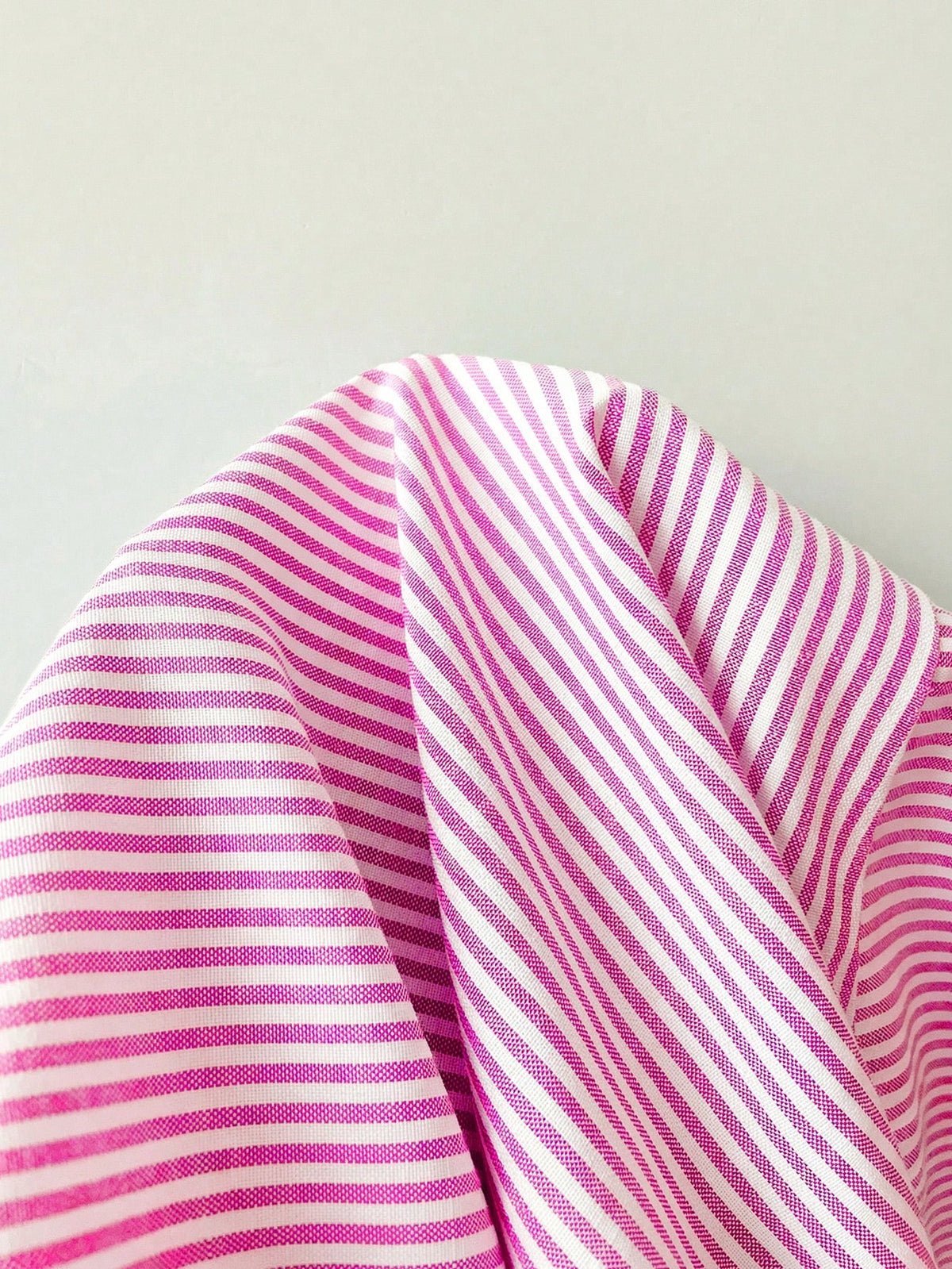 EZwear Pink Striped Woven Women's Shirt,Summer Top
