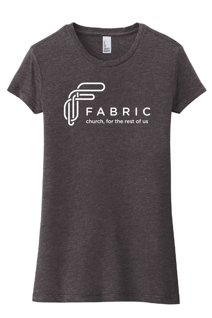 Fabric - Minneapolis Ladies Fitted District Triblend T-shirt