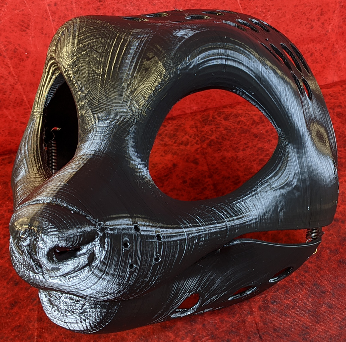 Feminine Toony Red Panda Head Base Variant 1