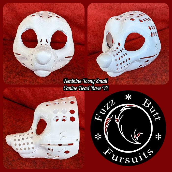 Feminine Toony Small Canine Head Base Variant 2