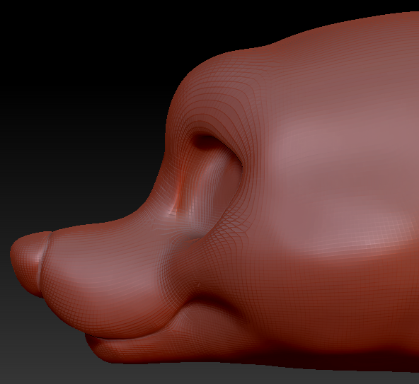 Feminine Toony Small Canine Head Base Variant 2