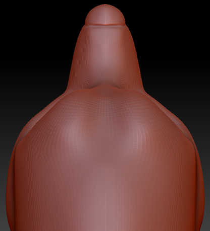 Feminine Toony Small Canine Head Base Variant 2