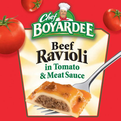 French’s Chef Boyardee Beef Ravioli, 15 Oz, 4 Pack