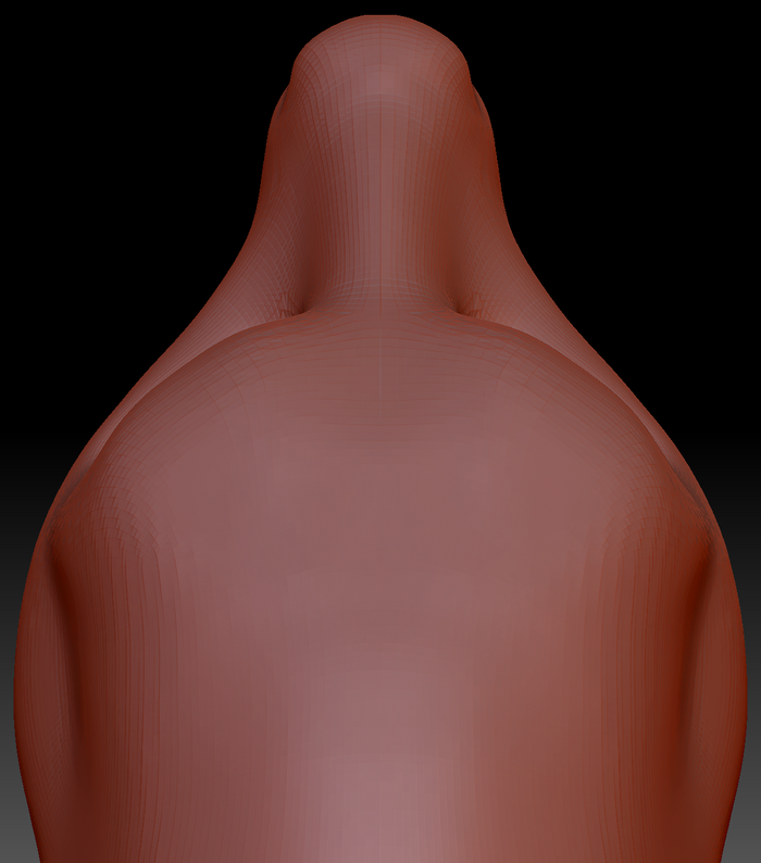 Gender Neutral Kangaroo Static Jaw Head Base