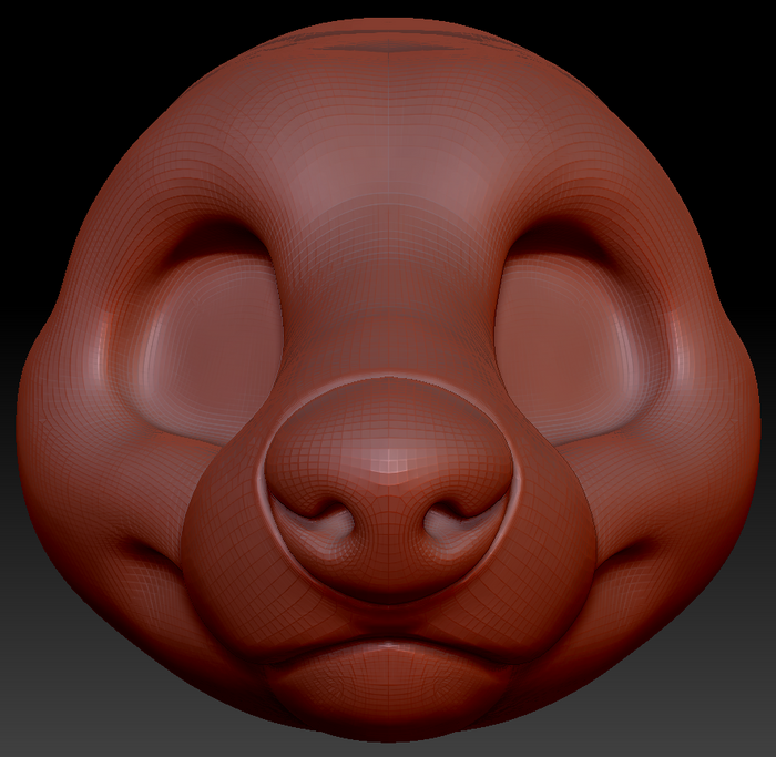 Gender Neutral Toony Marten Head Base Variant 1