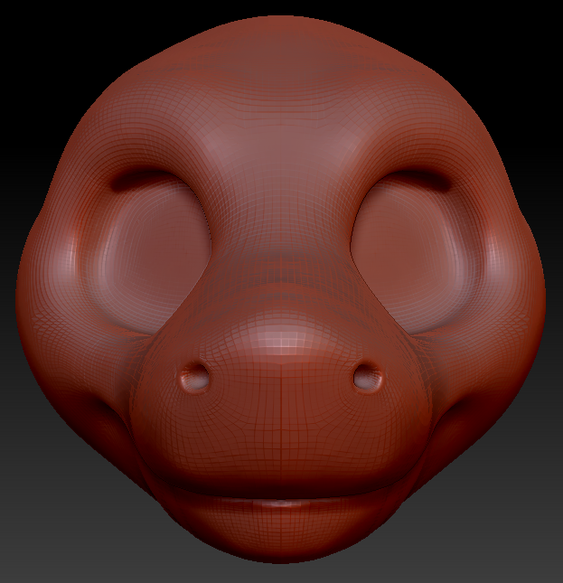 Gender Neutral Toony Shark Head Base Variant 3