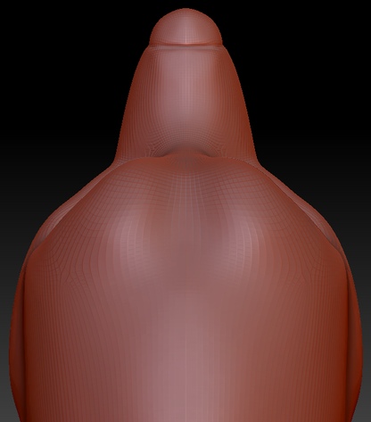 Gender Neutral Toony Small Canine Head Base Variant 1