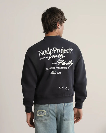 Global Soon Sweatshirt Ash