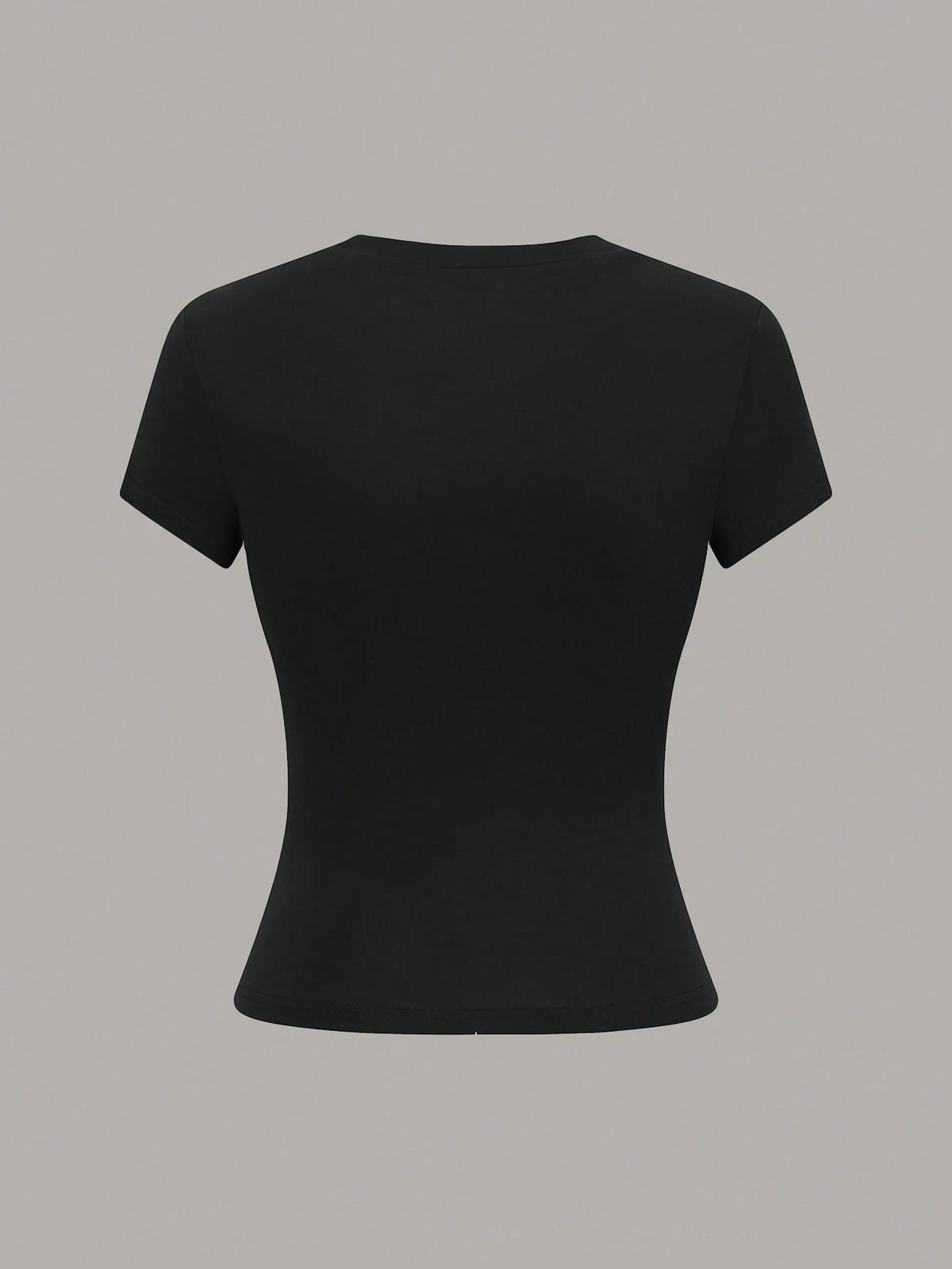 GlowEve Spring And Summer New Slim-Fit Solid Color Slimming All-Match Round Neck Business Trip Three Pieces Set T-Shirt For Women