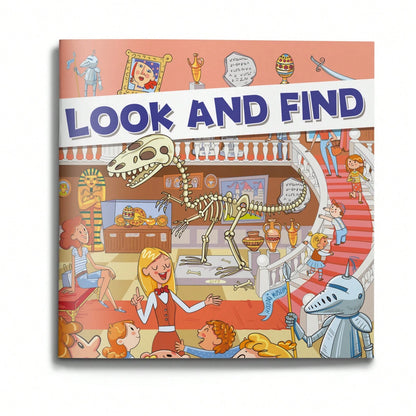 Hidden Object Activity Book, Includes Visual Search And Object Identification Puzzles, Observation And Focus Training, Fun Illustrated Scenes And Checklists, Brain Teasers, Screen-Free Concentration E