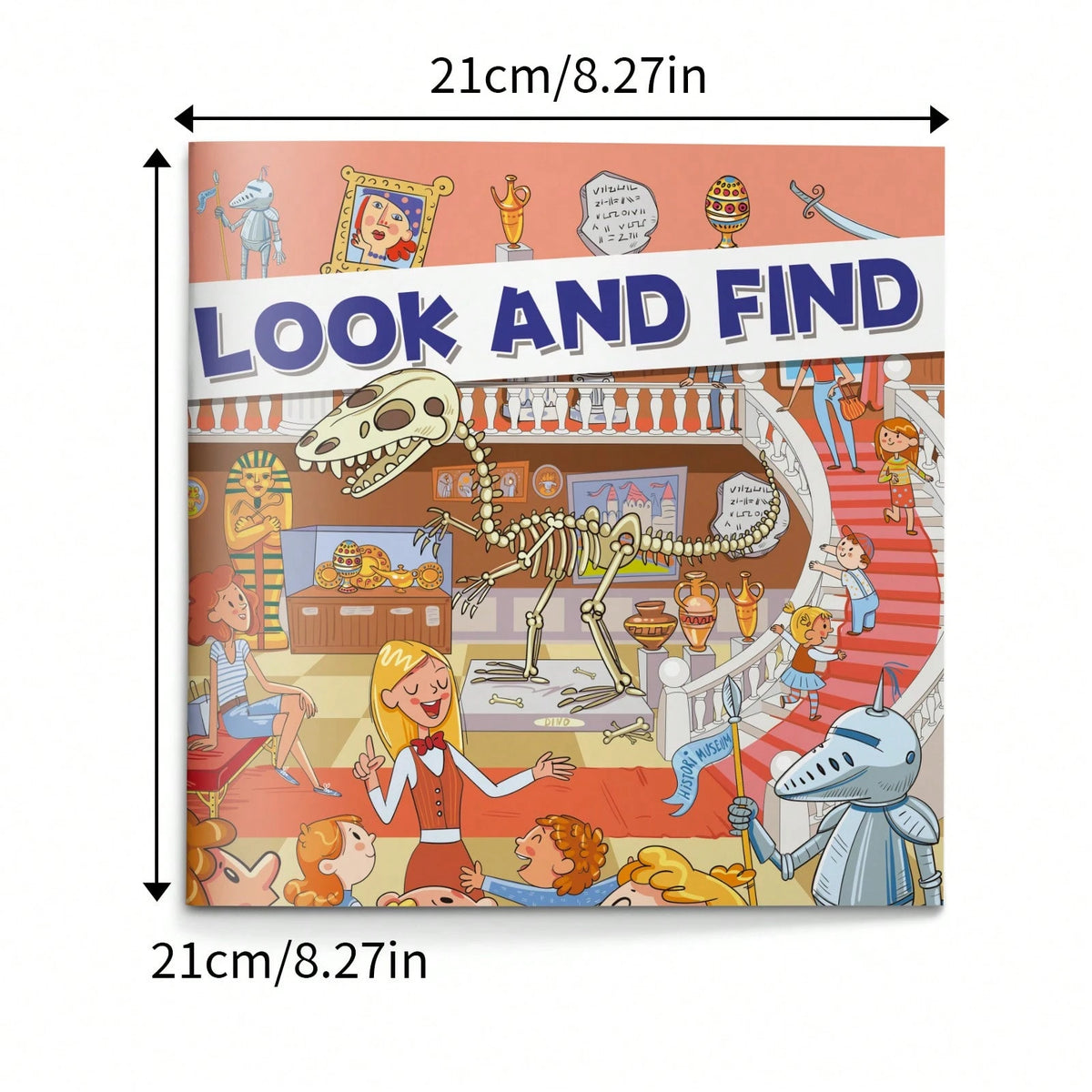 Hidden Object Activity Book, Includes Visual Search And Object Identification Puzzles, Observation And Focus Training, Fun Illustrated Scenes And Checklists, Brain Teasers, Screen-Free Concentration E