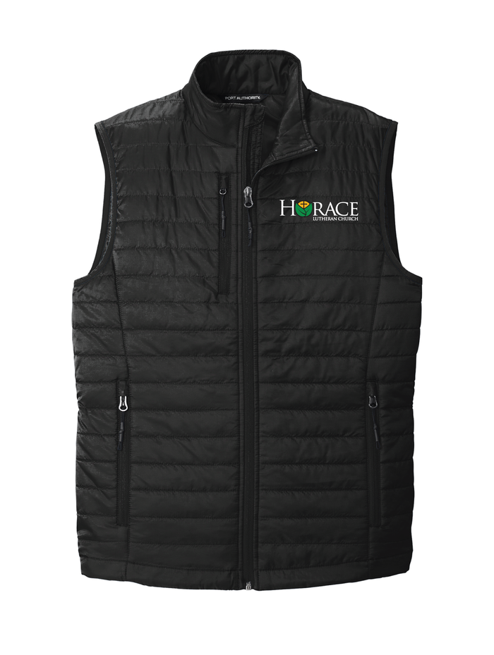 Horace Lutheran Mens Packable Puffy Vest